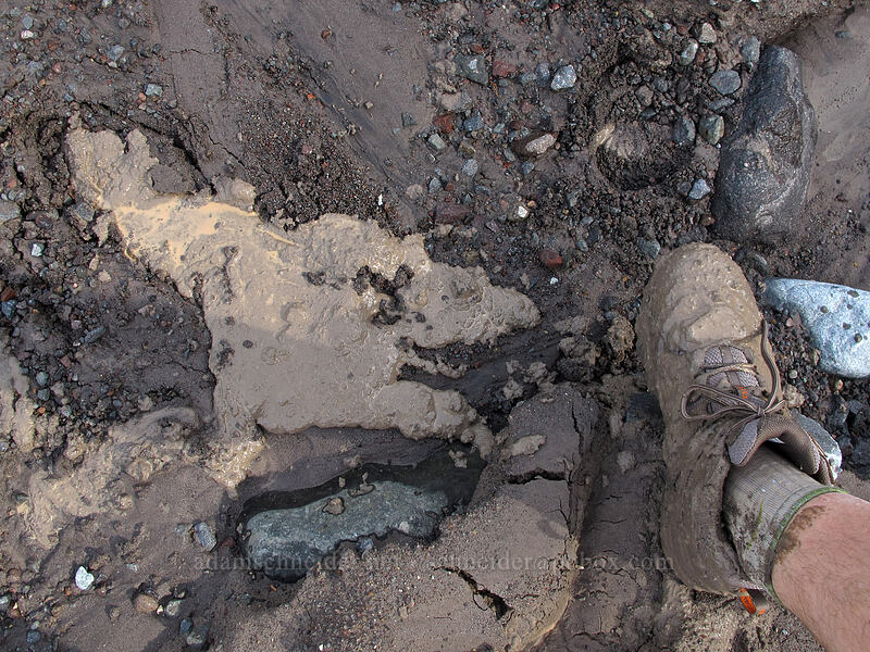 quicksand? [Pacific Crest Trail, Mt. Hood Wilderness, Clackamas County, Oregon]