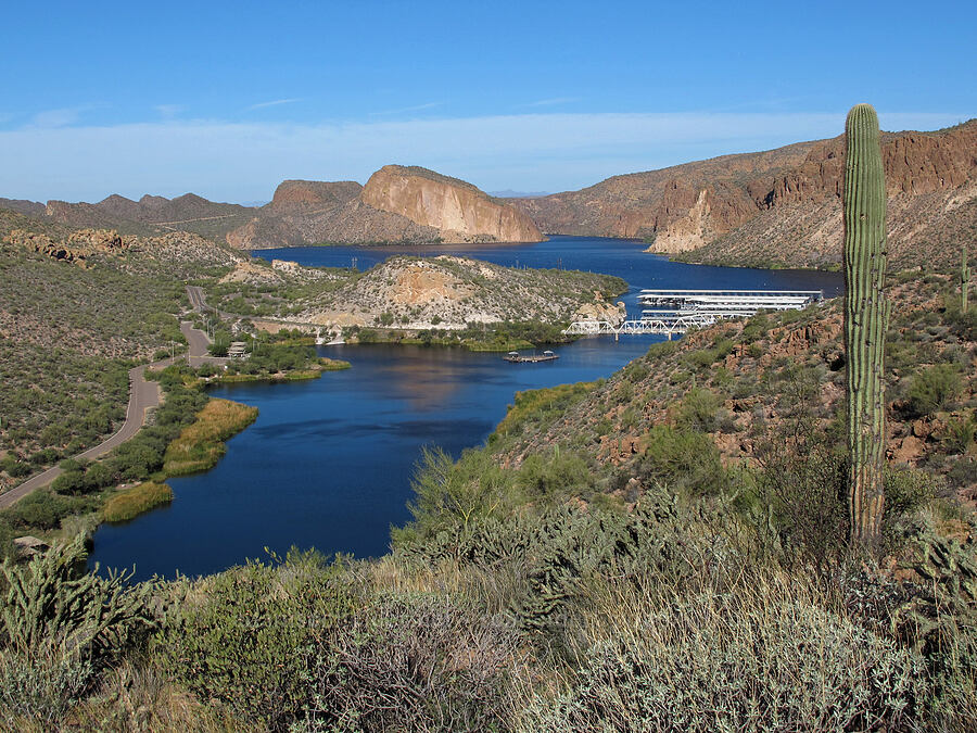 Canyon Lake [Boulder Canyon Trail, Superstition Wilderness, Maricopa County, Arizona]