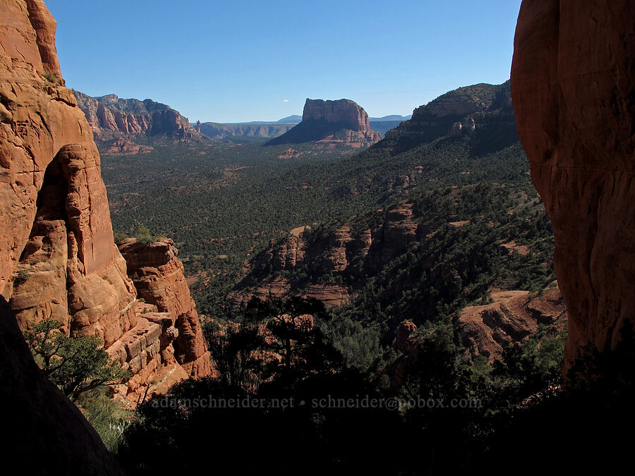 Courthouse Butte [Cathedral Rock, Coconino National Forest, Yavapai County, Arizona]