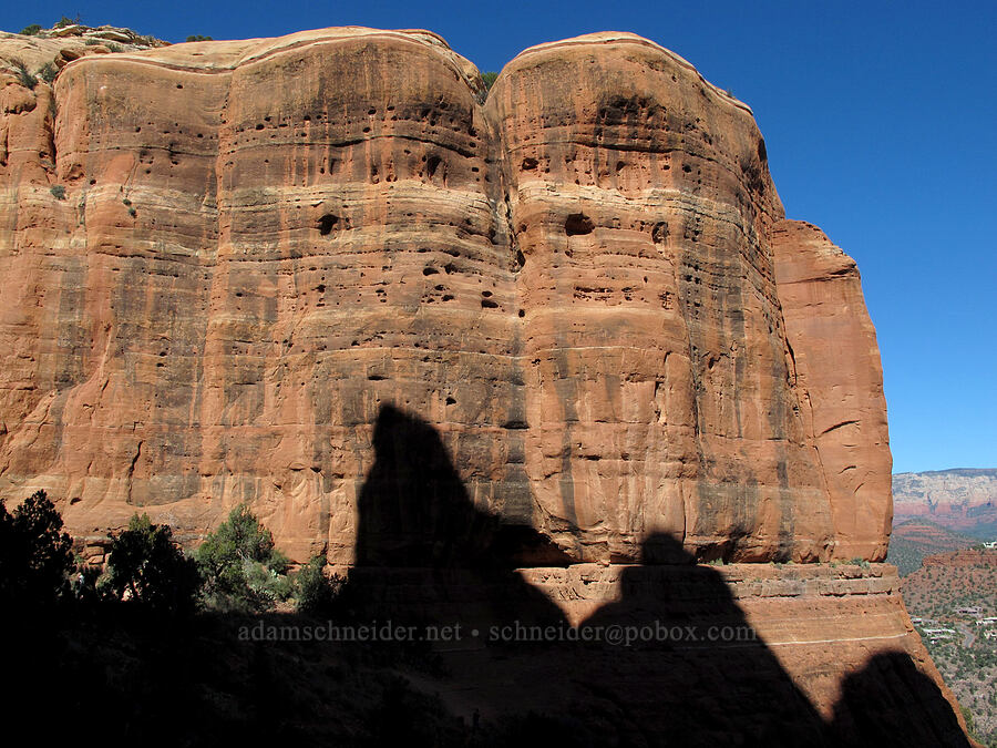north side of Cathedral Rock [Cathedral Rock Trail, Coconino National Forest, Yavapai County, Arizona]