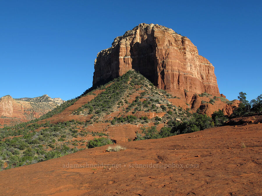 Courthouse Butte [Bell Rock Trail, Munds Mountain Wilderness, Yavapai County, Arizona]