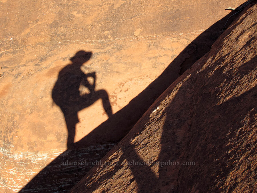 shadow [Bell Rock, Munds Mountain Wilderness, Yavapai County, Arizona]