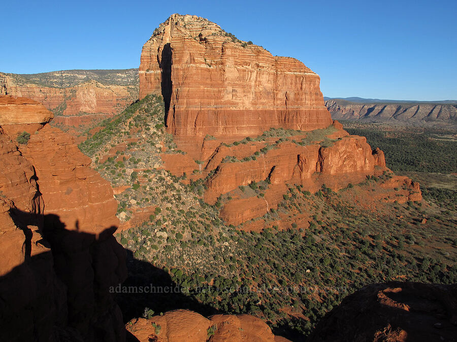 Courthouse Butte [Bell Rock, Munds Mountain Wilderness, Yavapai County, Arizona]