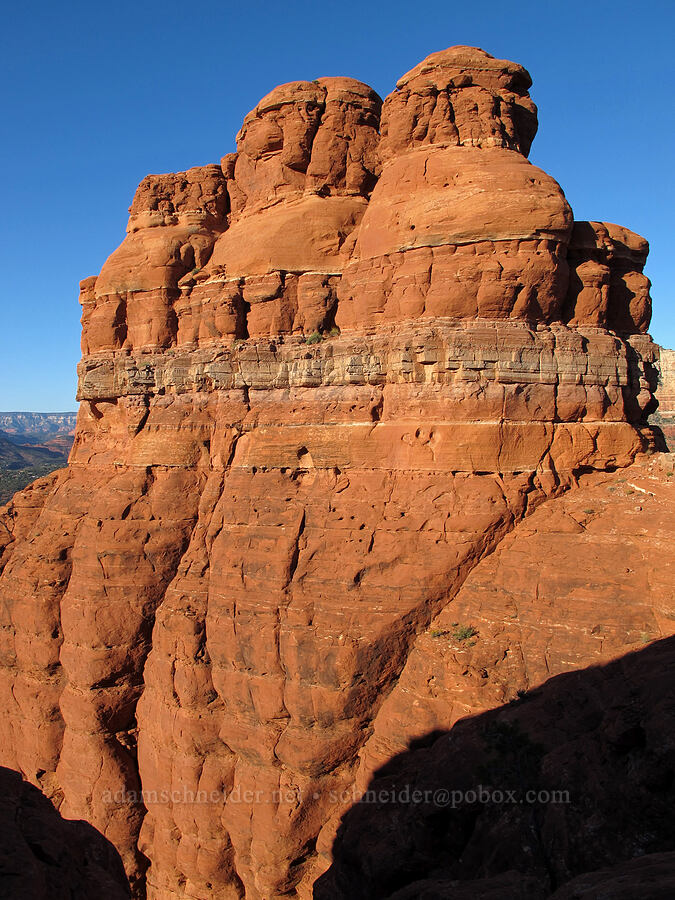 summit of Bell Rock [Bell Rock, Munds Mountain Wilderness, Yavapai County, Arizona]