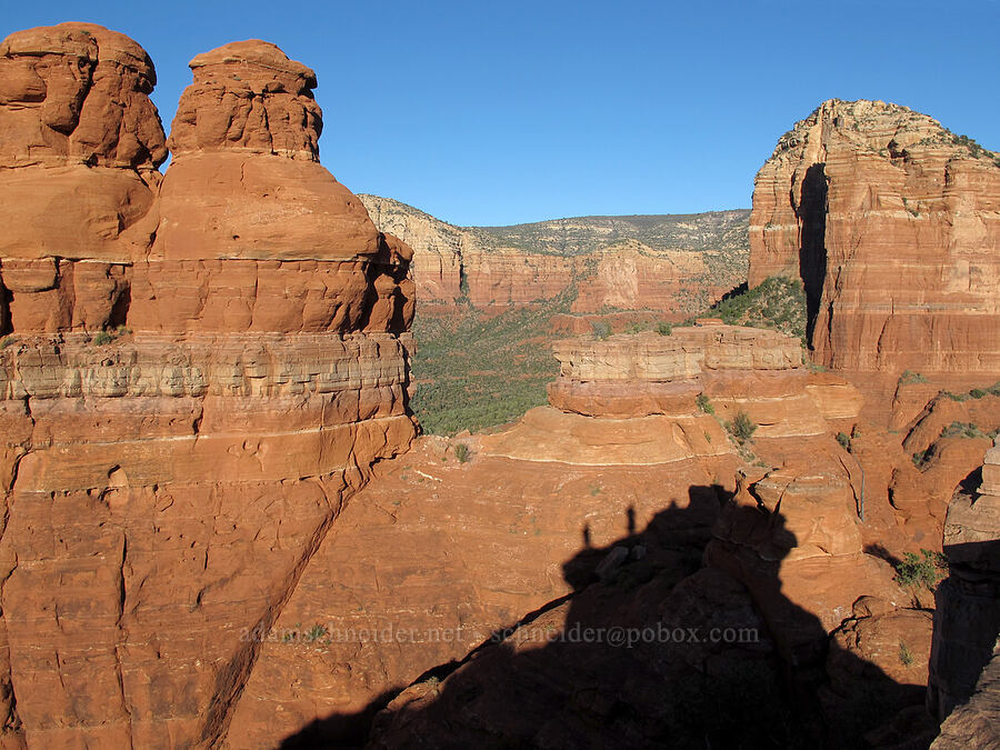 north side of Bell Rock [Bell Rock, Munds Mountain Wilderness, Yavapai County, Arizona]