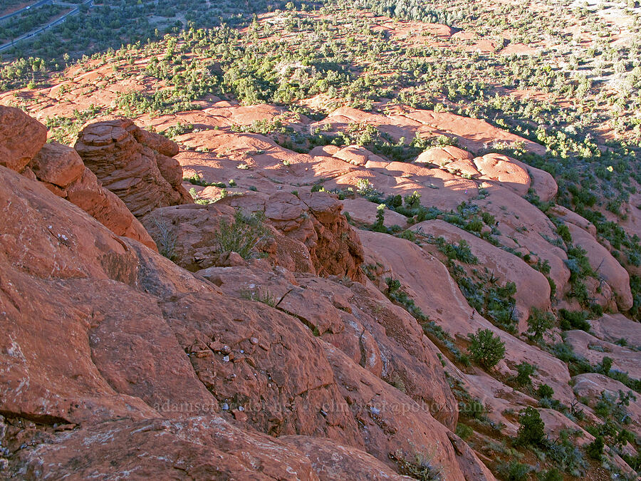 north side of Bell Rock's base [Bell Rock, Munds Mountain Wilderness, Yavapai County, Arizona]