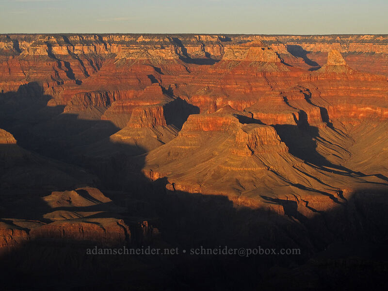 Grand Canyon at sunset [Hopi Point, Grand Canyon National Park, Coconino County, Arizona]