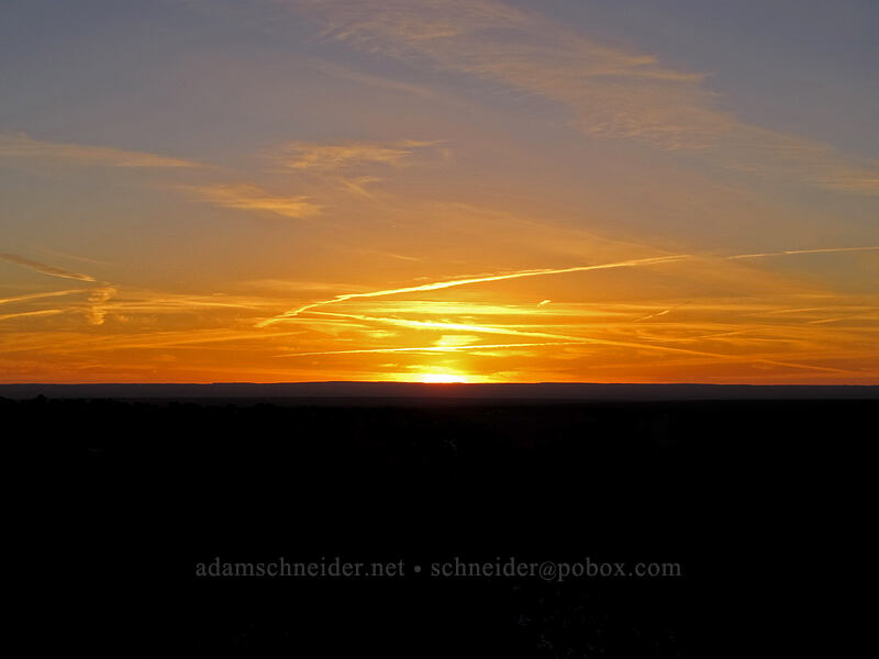 sunset [Hopi Point, Grand Canyon National Park, Coconino County, Arizona]