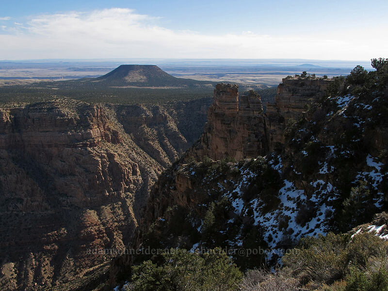 Tanner Canyon & Cedar Mountain [Desert View, Grand Canyon National Park, Coconino County, Arizona]