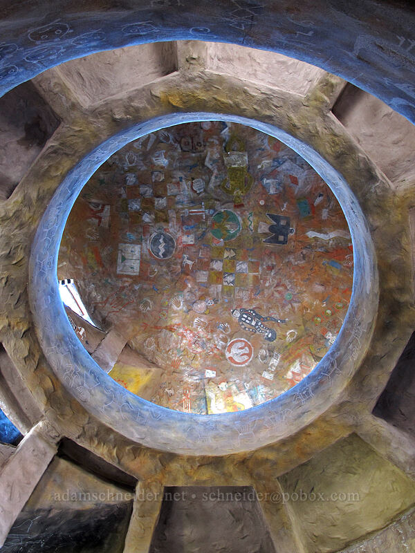 interior of the Watchtower [Desert View, Grand Canyon National Park, Coconino County, Arizona]