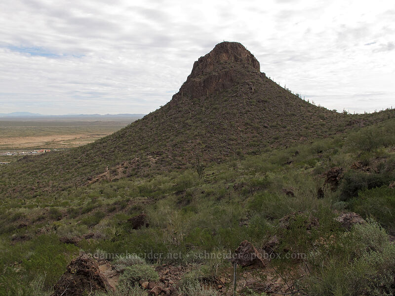 butte northeast of Picacho Peak [Hunter Trail, Picacho Peak State Park, Pinal County, Arizona]