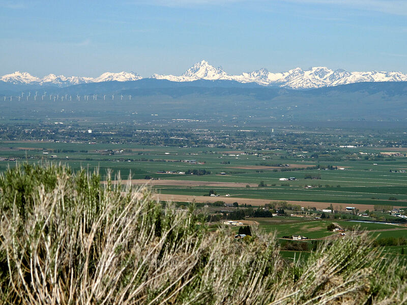 Central Cascades & the Kittitas Valley [Manastash Ridge, Kittitas County, Washington]