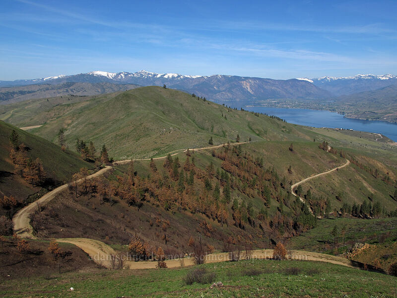 Chelan Mountains, Lake Chelan, & Butte Lookout Road [Butte Lookout Road, Chelan County, Washington]