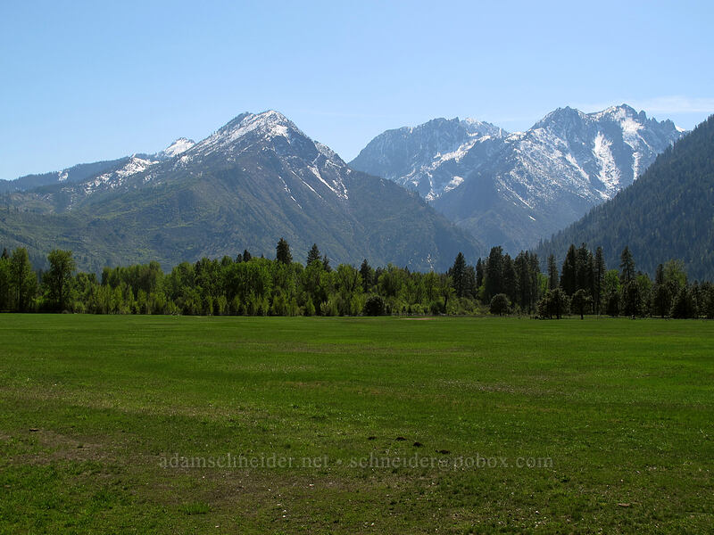 Wedge Mountain & the Enchantments [East Leavenworth Road, Leavenworth, Chelan County, Washington]
