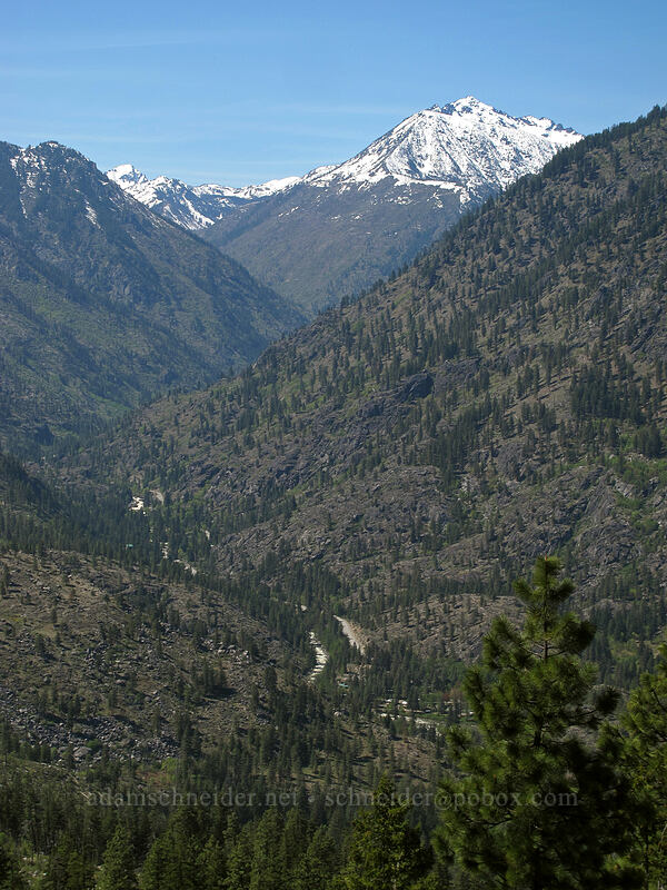 Cashmere Mountain & Icicle Creek [Rat Creek Ridge Trail, CDLT Mountain Home Property, Chelan County, Washington]