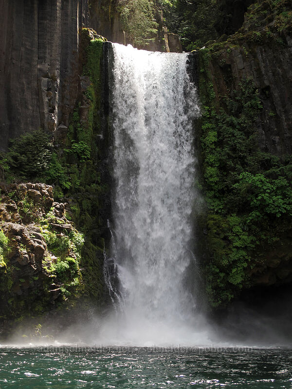 Toketee Falls [Toketee Falls Trail, Umpqua National Forest, Douglas County, Oregon]