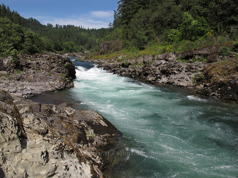 North Umpqua River [The Narrows, Idleyld Park, Douglas County, Oregon]