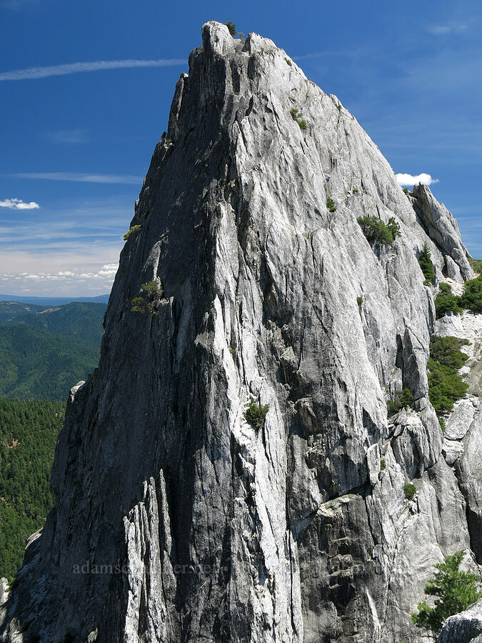 Castle Dome [The Observation Deck, Castle Crags Wilderness, Shasta County, California]