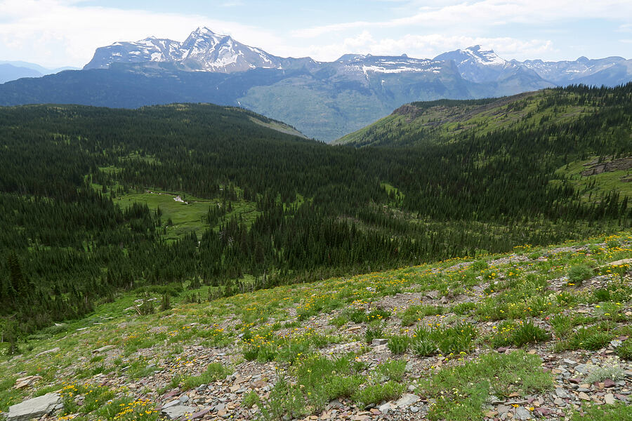 Granite Park & Heavens Peak [Highline Trail, Glacier National Park, Flathead County, Montana]