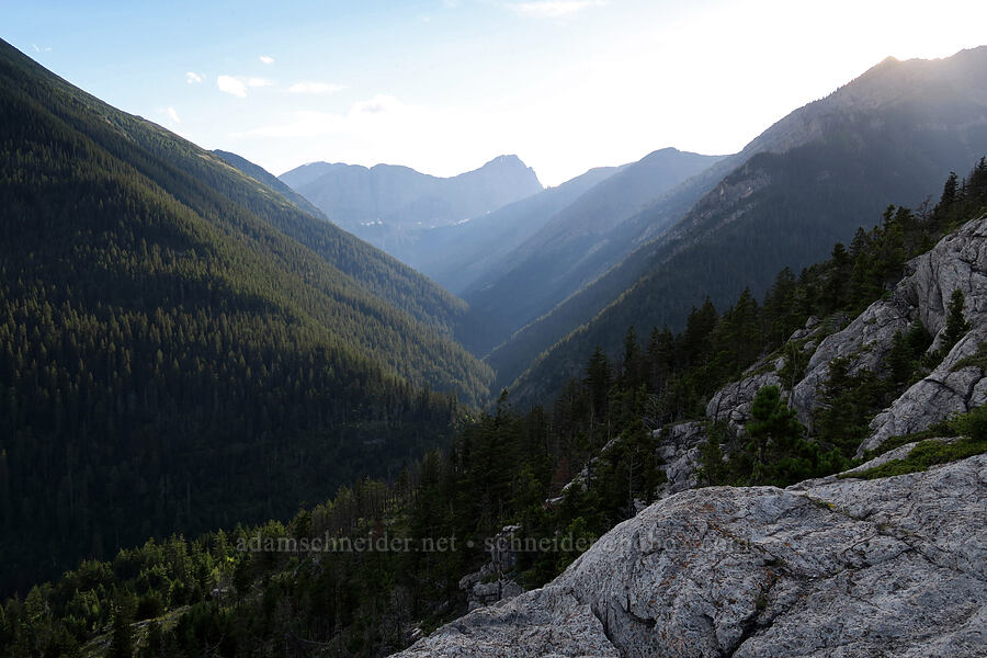 Carthew Creek Valley [Bear's Hump Trail, Waterton Lakes National Park, Alberta, Canada]