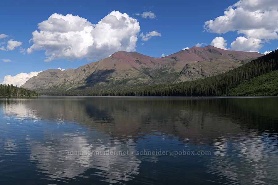 Scenic Point, Appistoki Peak, & Mt. Henry [Twin Falls Trail, Glacier National Park, Glacier County, Montana]