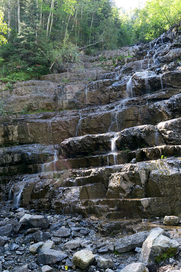 Silver Staircase Falls [Highway 2, Flathead National Forest, Flathead County, Montana]