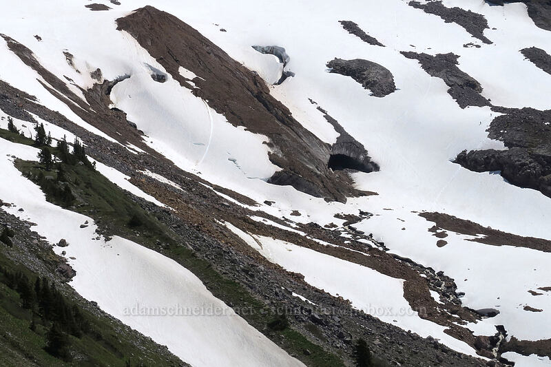 Sandy Glacier ice caves [McNeil Point, Mt. Hood Wilderness, Clackamas County, Oregon]