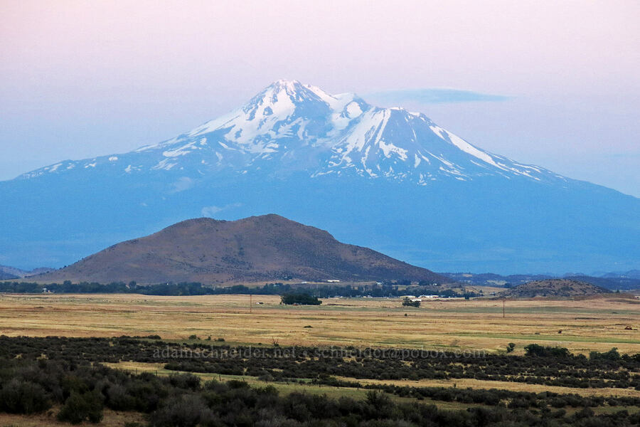 Mt. Shasta & Gregory Mountain [I-5, Siskiyou County, California]