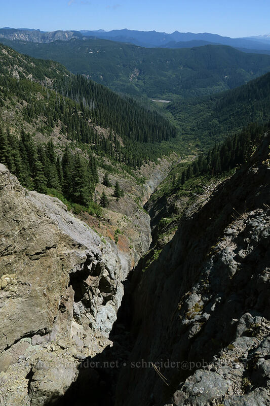 Ape Canyon [Ape Canyon Trail, Mt. St. Helens National Volcanic Monument, Skamania County, Washington]