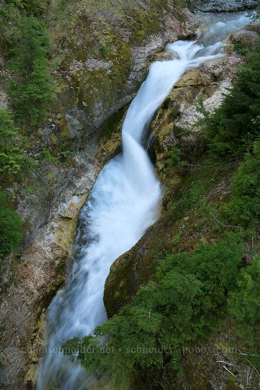 cascades [Lava Canyon Trail, Mt. St. Helens National Volcanic Monument, Skamania County, Washington]