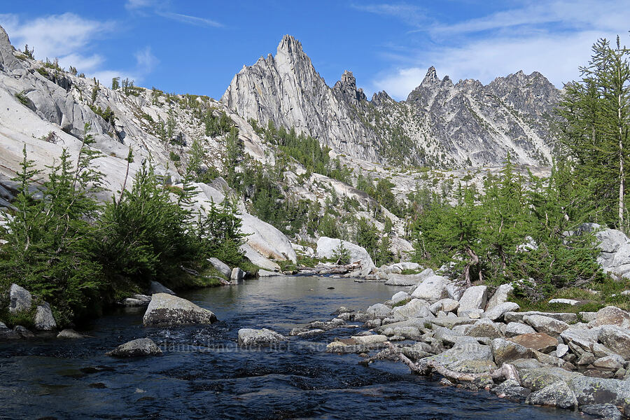 Snow Creek & Prusik Peak [Snow Lakes Trail, Alpine Lakes Wilderness, Chelan County, Washington]