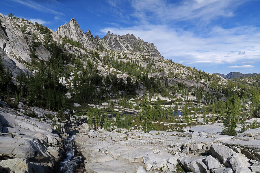 Prusik Peak, The Temple, & Lower Enchantments Basin [Snow Lakes Trail, Alpine Lakes Wilderness, Chelan County, Washington]