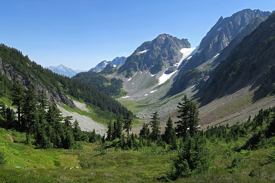 Pelton Basin [Cascade Pass, North Cascades National Park, Chelan County, Washington]