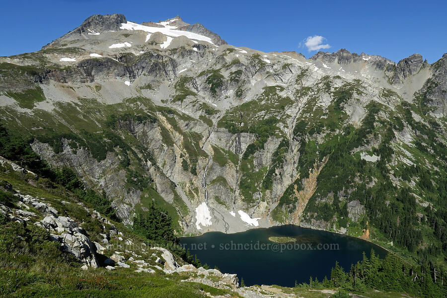 Sahale Mountain & Doubtful Lake [Sahale Arm Trail, North Cascades National Park, Chelan County, Washington]