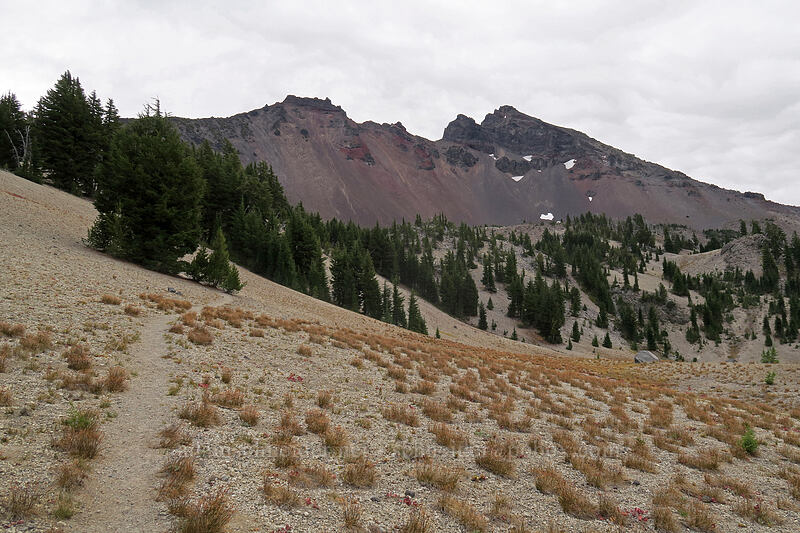 Broken Top [Broken Top climber's trail, Three Sisters Wilderness, Deschutes County, Oregon]