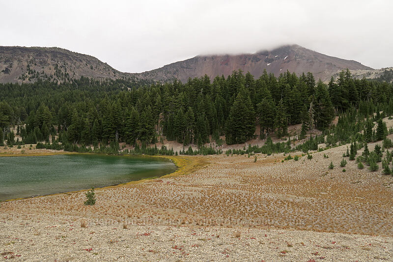 Broken Top & Green Lakes [below Broken Top, Three Sisters Wilderness, Deschutes County, Oregon]