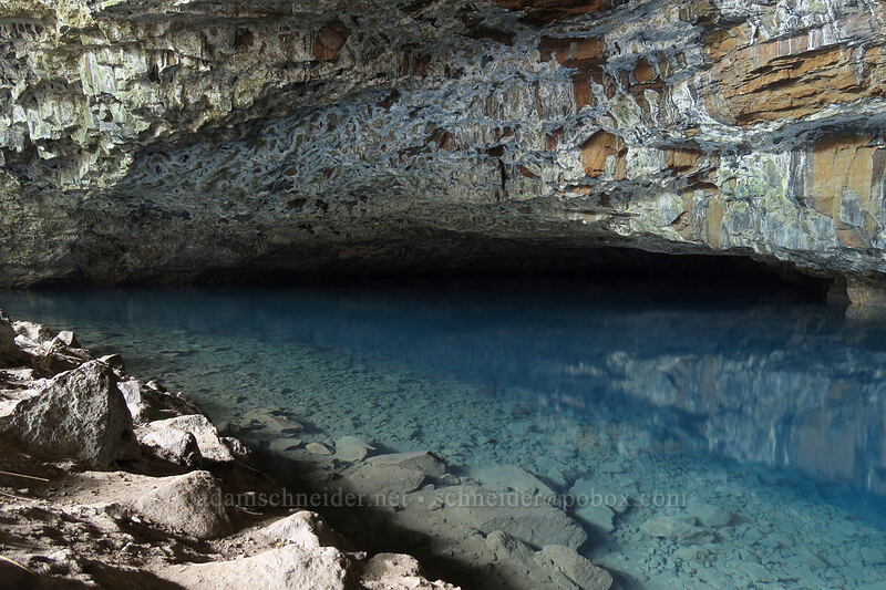 Waikapala'e Wet Cave [Waikapala'e Cave, Ha'ena State Park, Kaua'i, Hawaii]