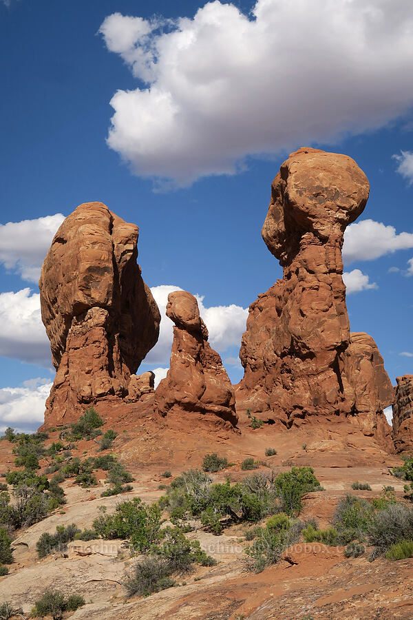 Garden of Eden pinnacles [Garden of Eden, Arches National Park, Grand County, Utah]