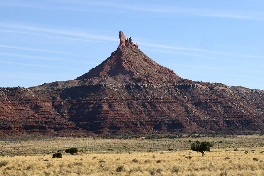 North Six-Shooter Peak [SR-211, San Juan County, Utah]