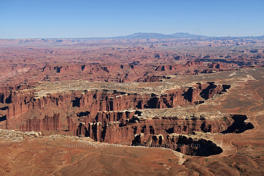 Colorado River Canyon & Monument Basin [Grand View Point, Canyonlands National Park, San Juan County, Utah]