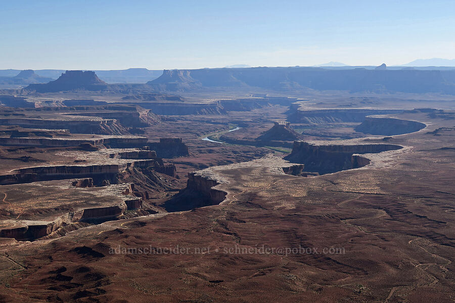Green River [Green River Overlook, Canyonlands National Park, San Juan County, Utah]