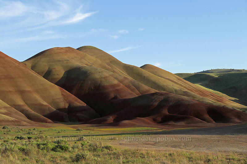 Painted Hills [Painted Hills Unit, John Day Fossil Beds National Monument, Wheeler County, Oregon]