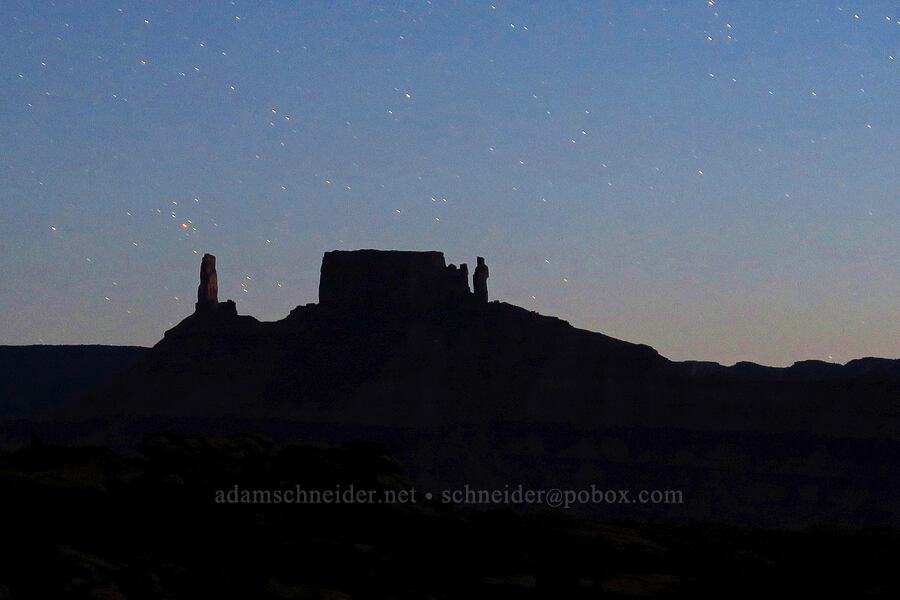 Castle Rock & The Rectory [Fisher Towers Trail, Grand County, Utah]