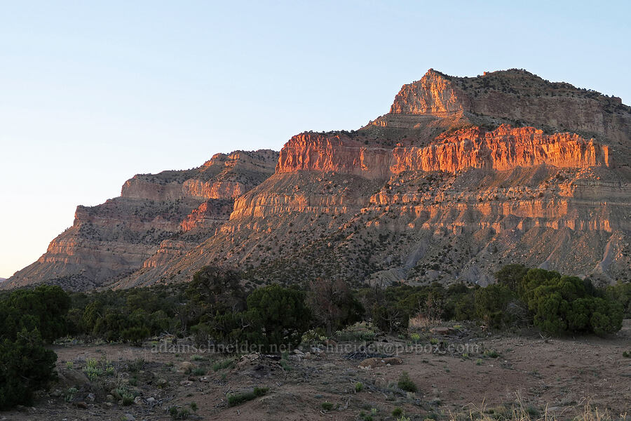Book Cliffs [Horse Canyon Road, Emery County, Utah]