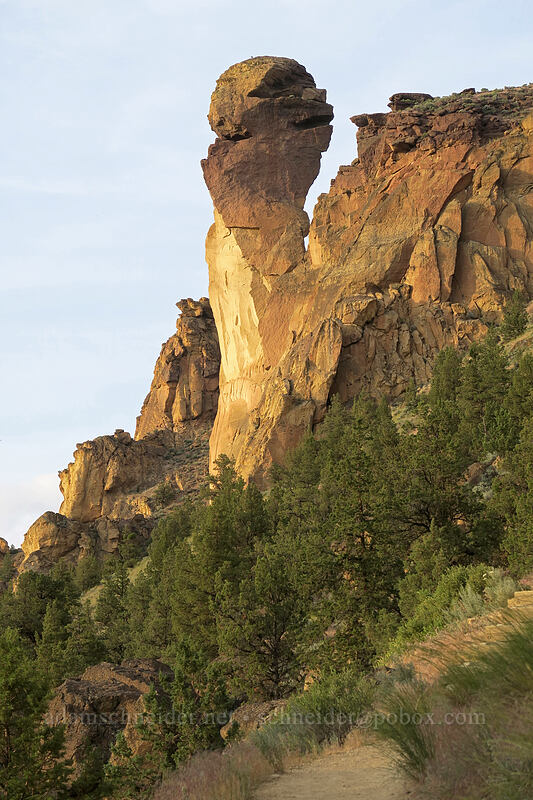Monkey Face [Mesa Verde Trail, Smith Rock State Park, Deschutes County, Oregon]