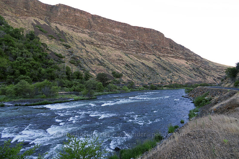 Deschutes River Valley [Deschutes River Access Road, Wasco County, Oregon]