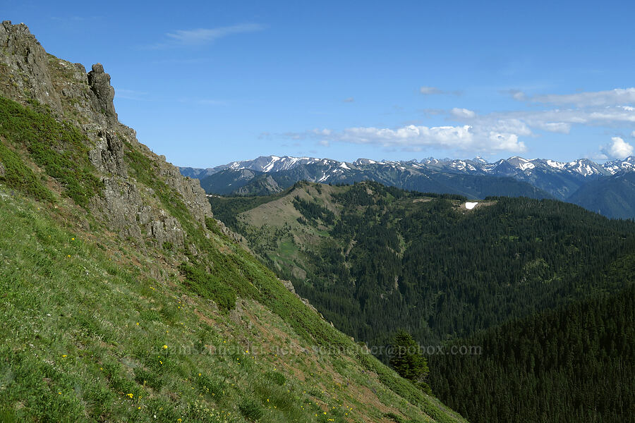 east edge of Hurricane Hill [Hurricane Hill, Olympic National Park, Clallam County, Washington]