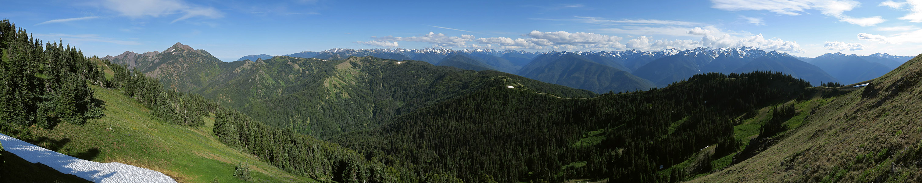 Hurricane Hill panorama [Hurricane Hill, Olympic National Park, Clallam County, Washington]
