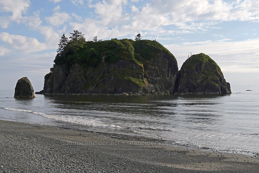 Abbey Island [Ruby Beach, Olympic National Park, Jefferson County, Washington]