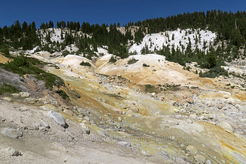 sulfurous vents [Bumpass Hell, Lassen Volcanic National Park, Shasta County, California]